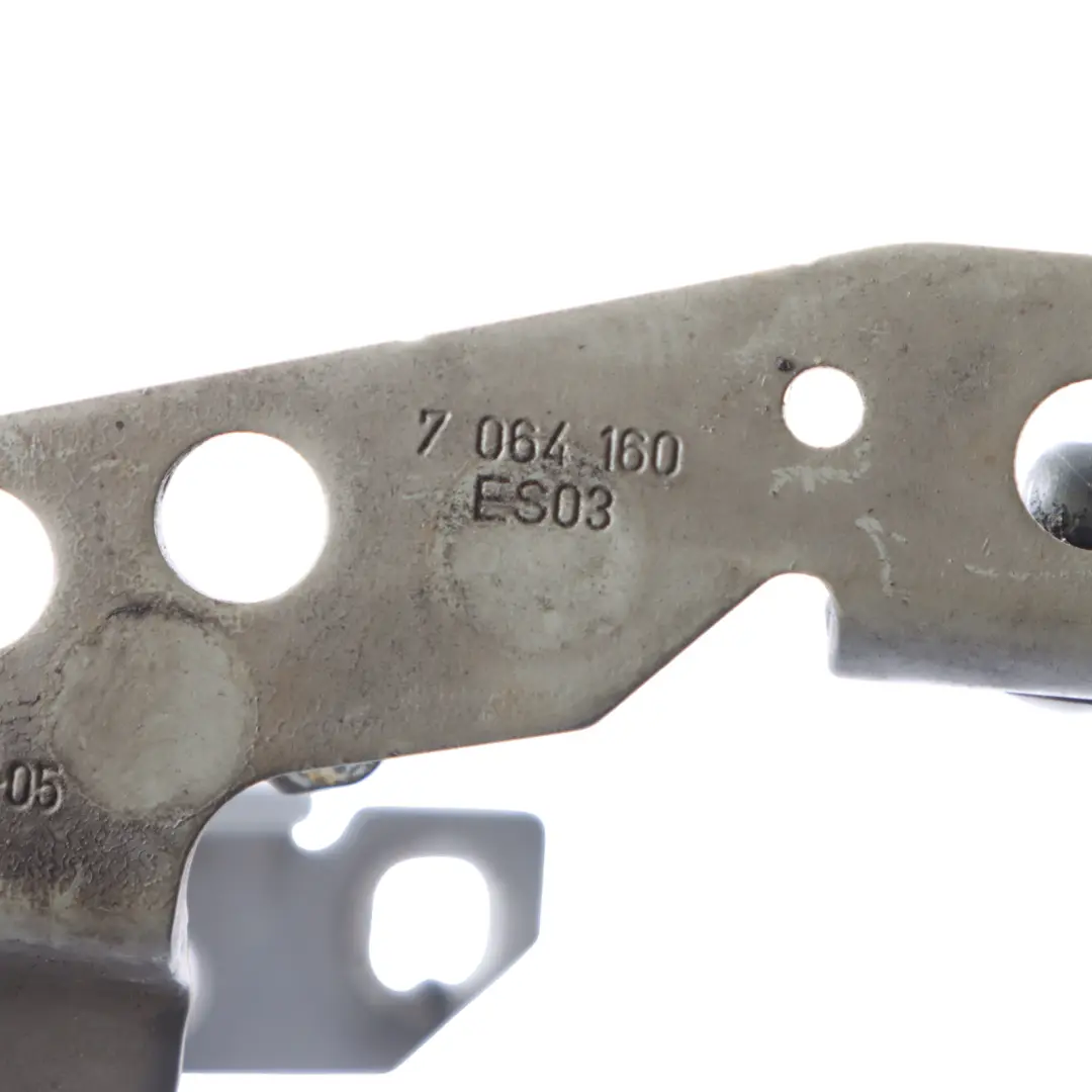 BMW E63 E64 Front Hood Bonnet Hinge Right O/S Spacegrau Grey - A52 7064160 - SKU 7210670-SCG - Part number 7210670