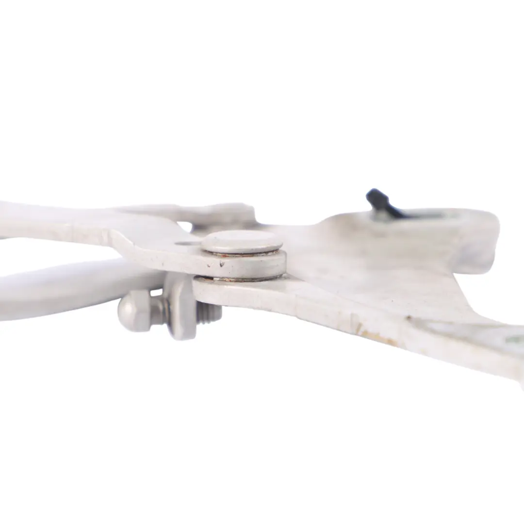 Capó delantero Bisagra Blanco Plata A62 Derecha O/S 2751204 para Mini R55 R56 R57 con número de pieza 7211640 Mini R55 R56 R57 Capó delantero Bisagra Blanco Plata A62 Derecha O/S 2751204 - SKU 7211640-WS - Número de pieza 7211640