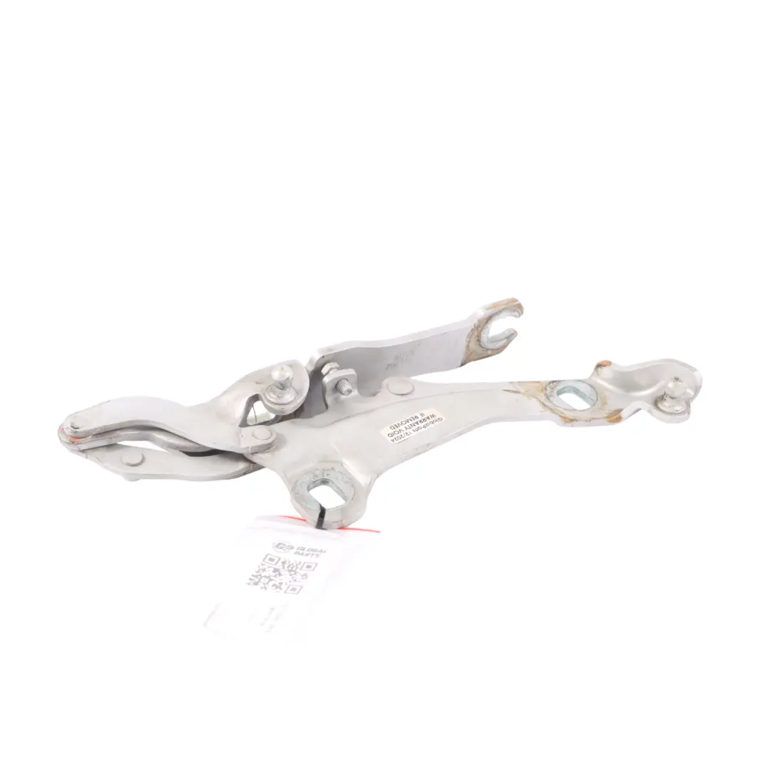Mini R55 R56 R57 Charnière de capot avant blanc argent A62 droite 2751204 - SKU 7211640-WS - Numéro de pièce 7211640