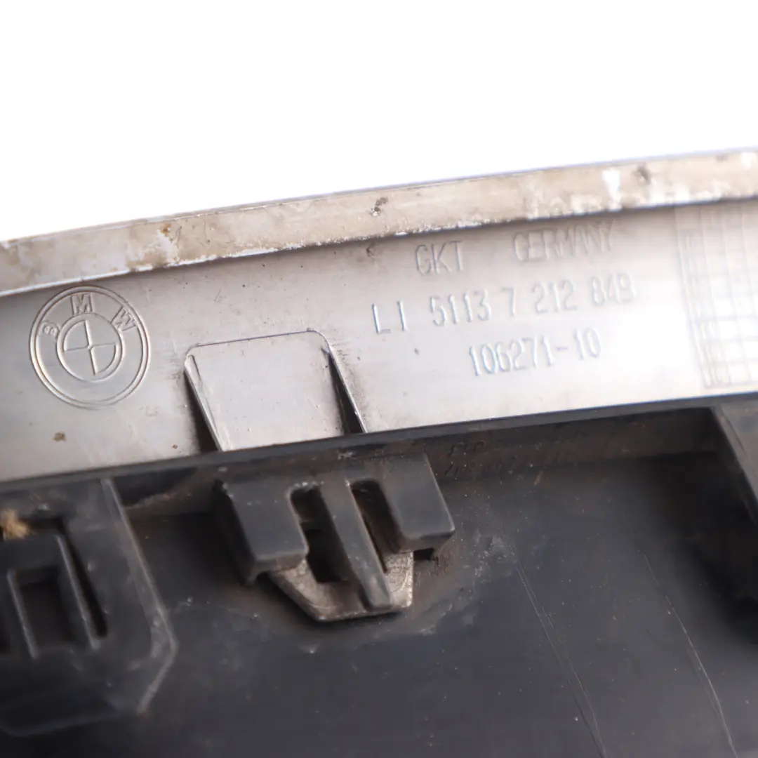 Bumper Grille BMW F06 F12 F13 Grid Cover Trim Panel Front Left N/S to with Part number 7211921 Bumper Grille BMW F06 F12 F13 Grid Cover Trim Panel Front Left N/S - SKU 7211921-1 - Part number 7211921