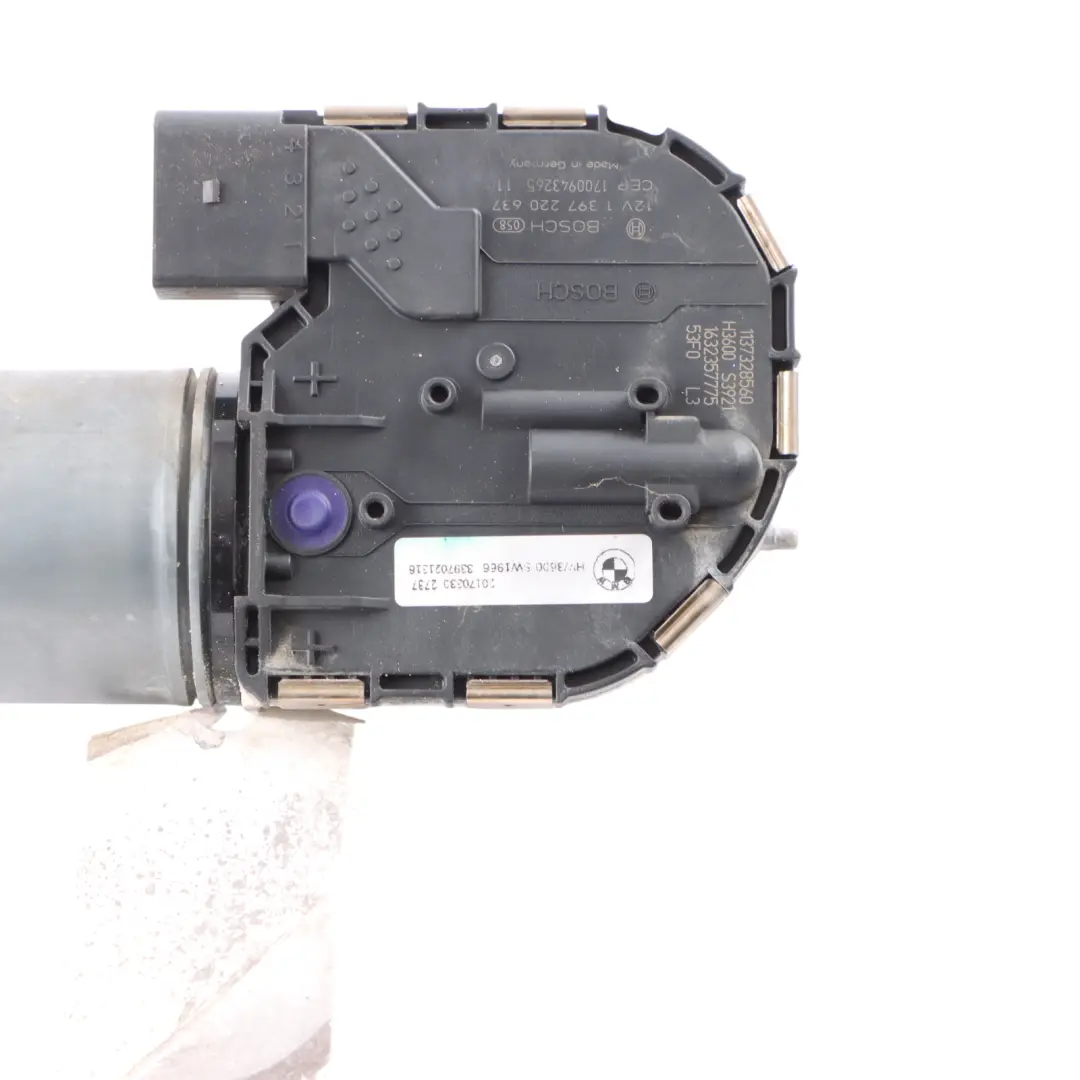 Sistema Motore Tergicristallo Meccanismo Parabrezza Anteriore per BMW X3 F25 con numero di parte 7213290 BMW X3 F25 Sistema Motore Tergicristallo Meccanismo Parabrezza Anteriore - SKU 7213290-1 - Numero di parte 7213290