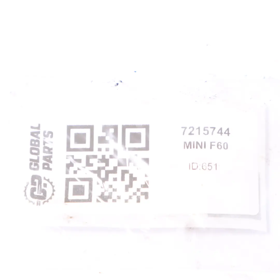 Fibbia sedile BMW X2 F39 Mini F60 Tensionatore Cintura Inferiore Centro  - SKU 7215744 - Numero di parte 7215744