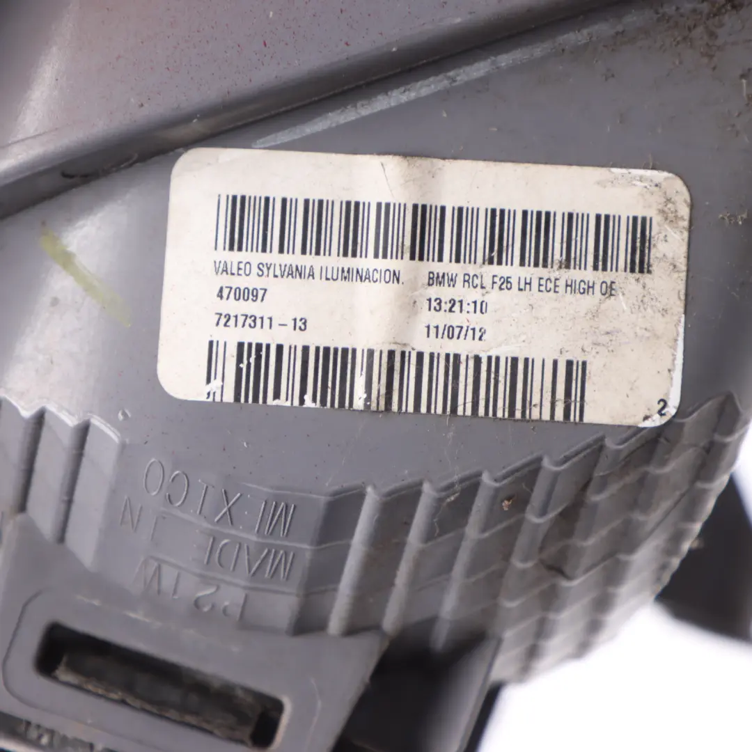 Rück licht BMW X3 F25 LED Lampen blende der Seitenwand links für mit Teilenummer 7217311 Rück licht BMW X3 F25 LED Lampen blende der Seitenwand links - SKU 7217311-1 - Teilenummer 7217311