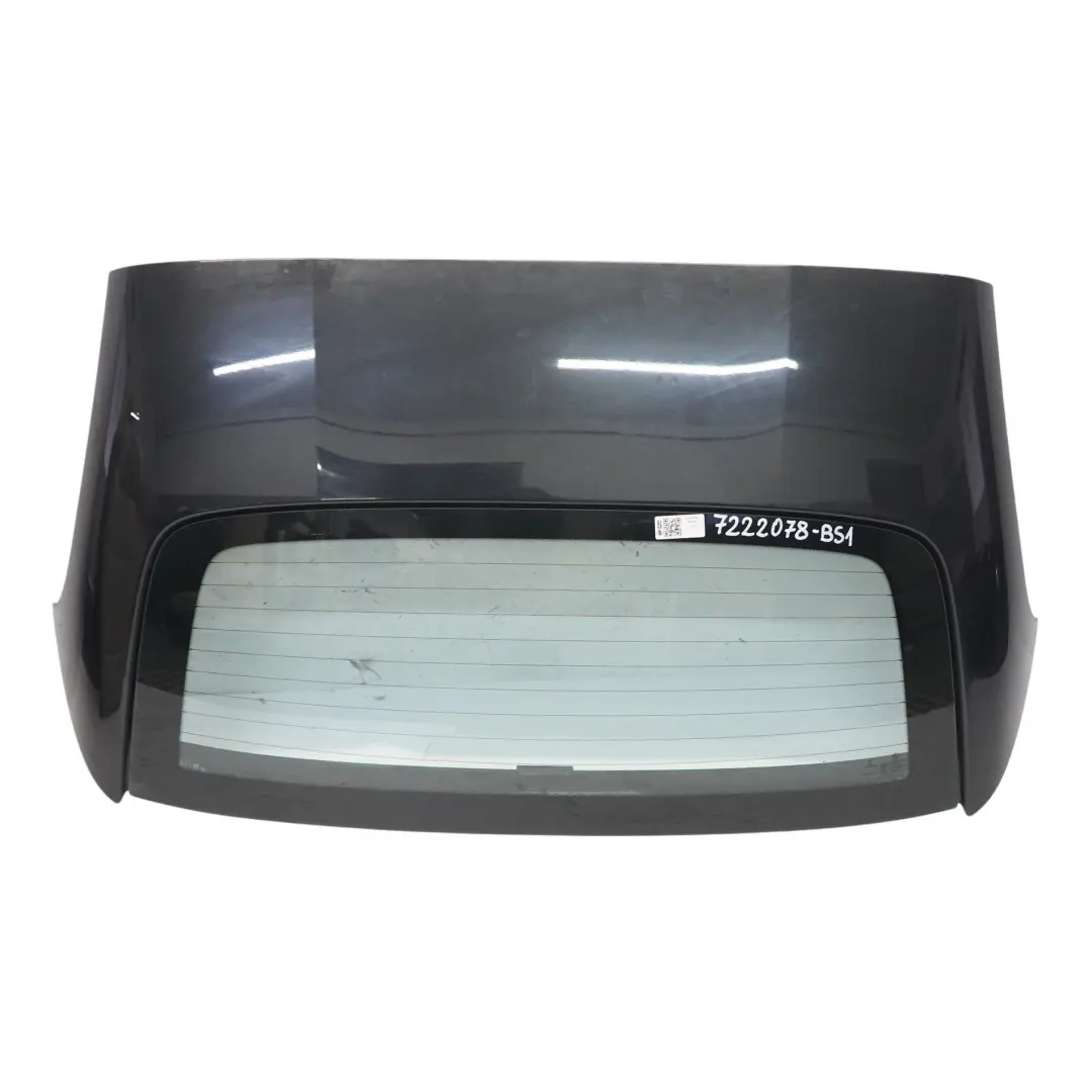 BMW Z4 E89 Rear Folding Top Hardtop Roof Shell Window Black Sapphire - 475 - SKU 7222078-BS1 - Part number 7222078