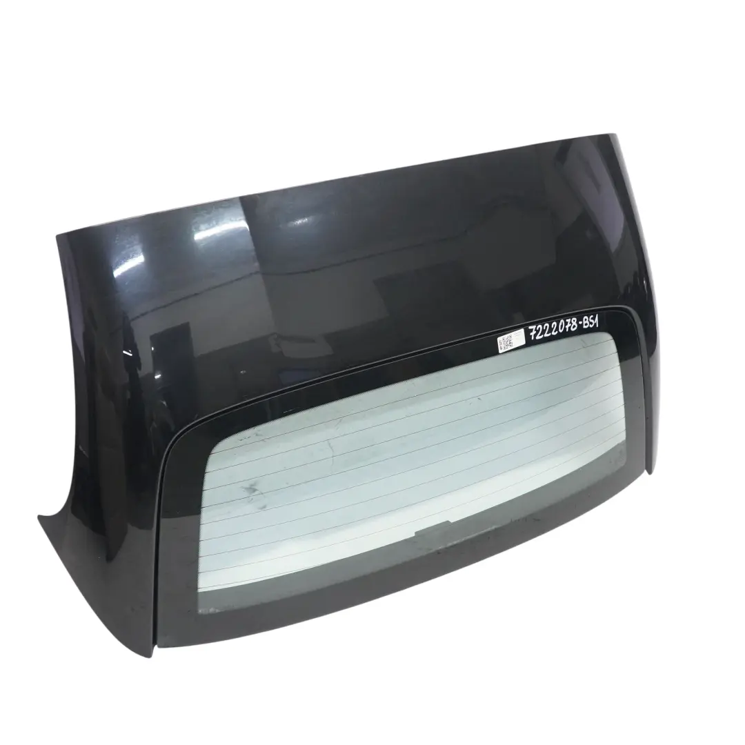 BMW Z4 E89 Rear Folding Top Hardtop Roof Shell Window Black Sapphire - 475 - SKU 7222078-BS1 - Part number 7222078