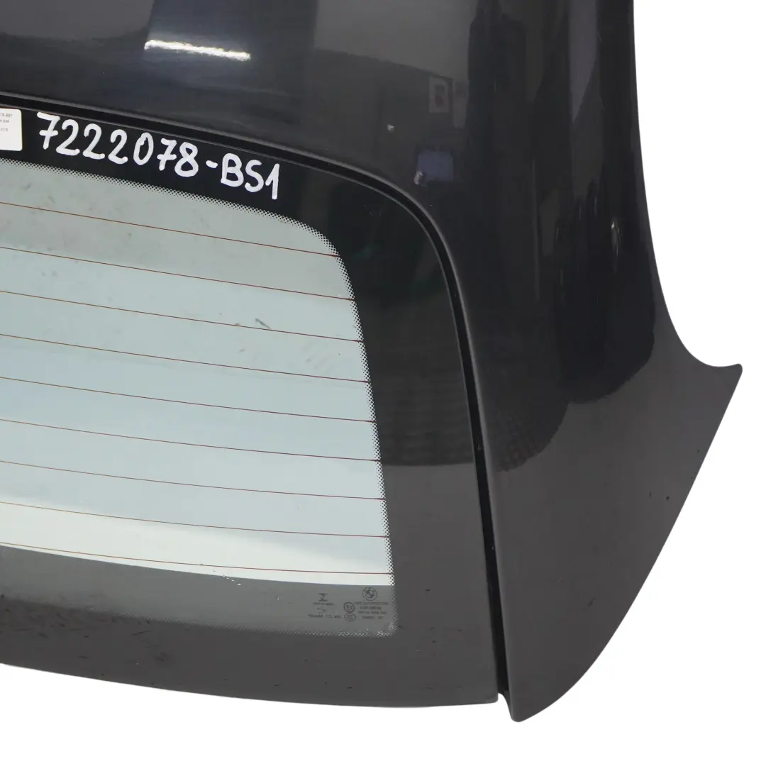 BMW Z4 E89 Rear Folding Top Hardtop Roof Shell Window Black Sapphire - 475 - SKU 7222078-BS1 - Part number 7222078