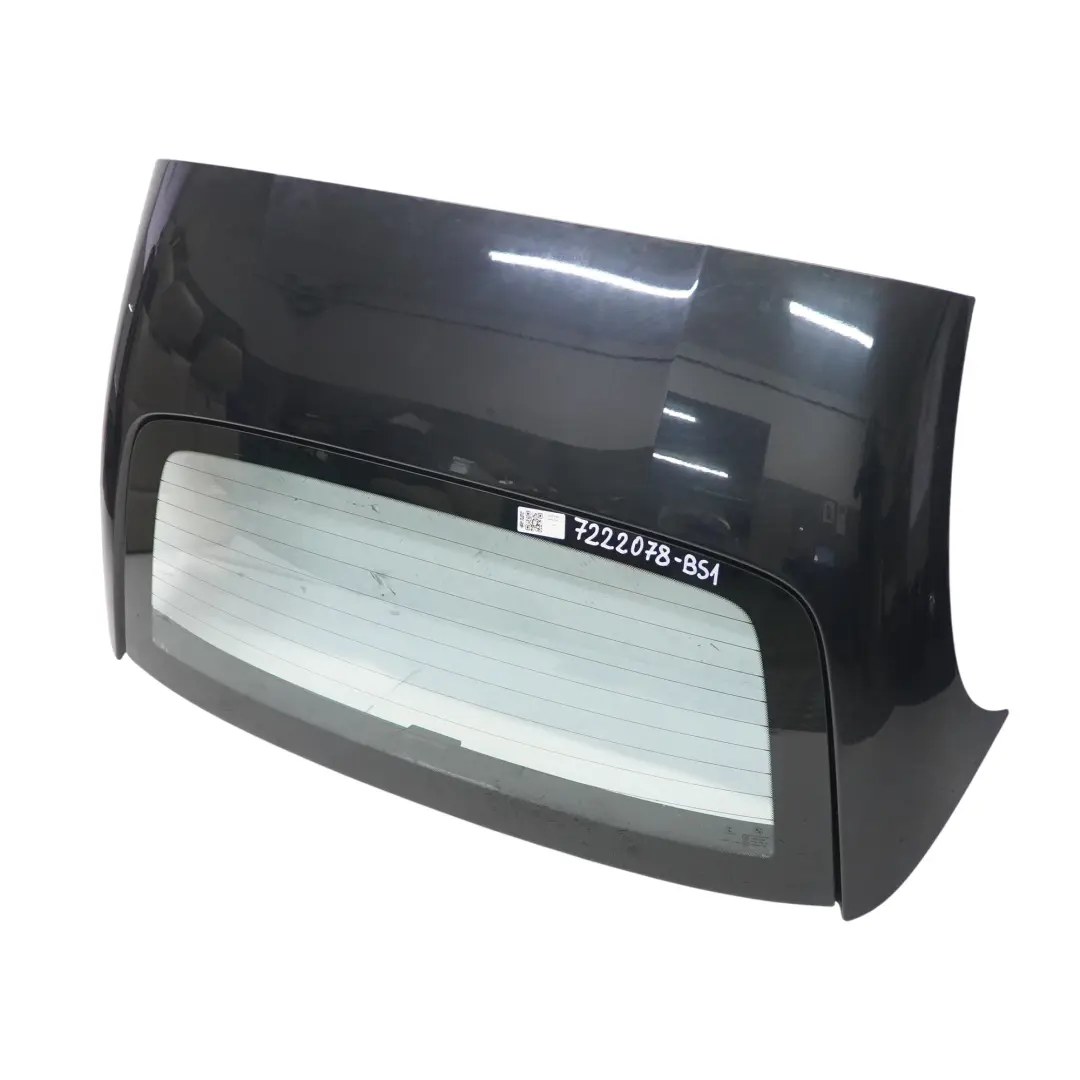 Arrière Toit rigide Coquille Fenêtre Black Sapphire - 475 pour BMW Z4 E89 à propos du numéro de pièce 7222078 BMW Z4 E89 Arrière Toit rigide Coquille Fenêtre Black Sapphire - 475 - SKU 7222078-BS1 - Numéro de pièce 7222078