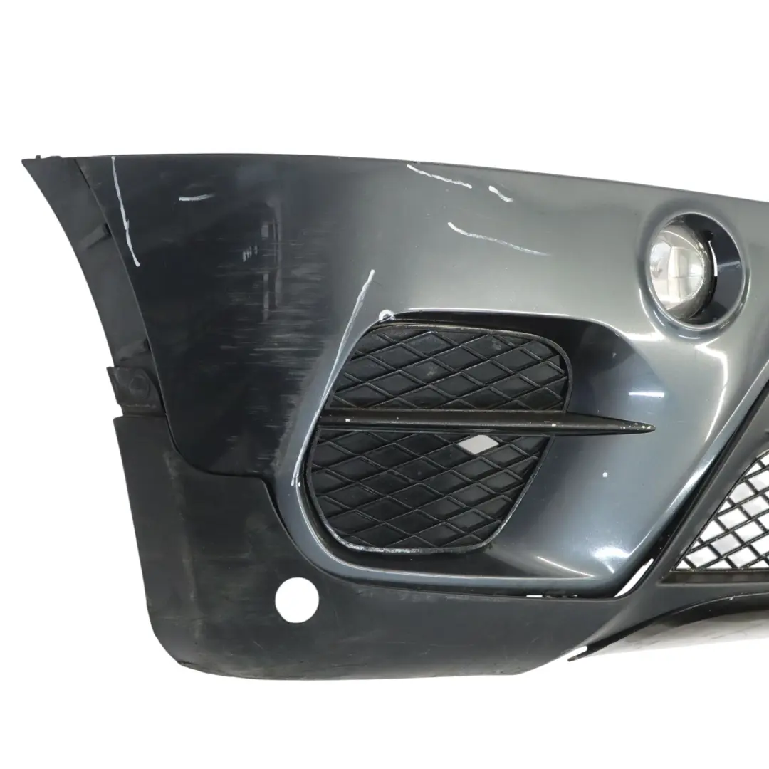 BMW X5 E70 LCI Front Bumper Trim Panel Covering PDC Platinum Grey Metallic - A68 - SKU 7222716-PG - Part number 7222716