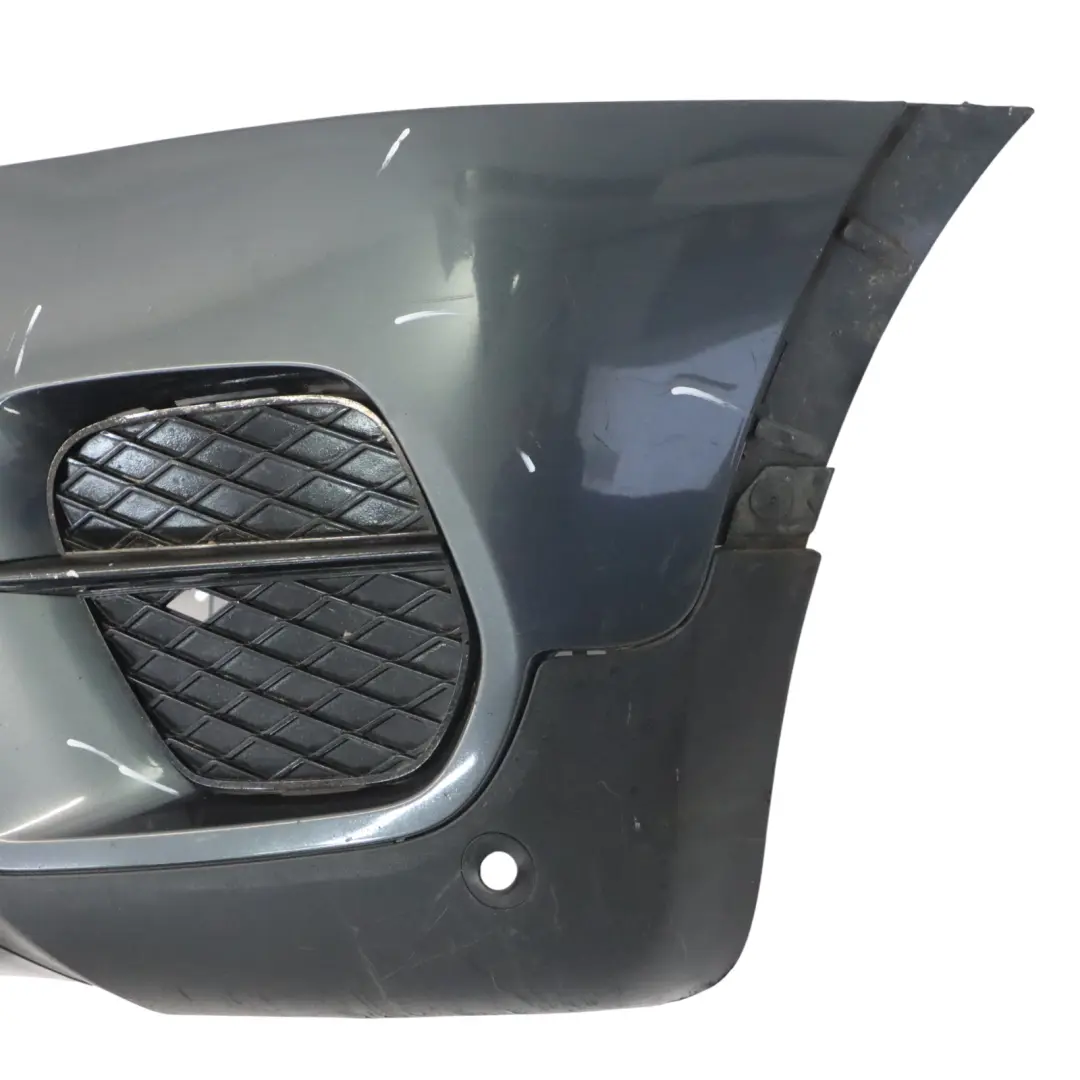 BMW X5 E70 LCI Front Bumper Trim Panel Covering PDC Platinum Grey Metallic - A68 - SKU 7222716-PG - Part number 7222716