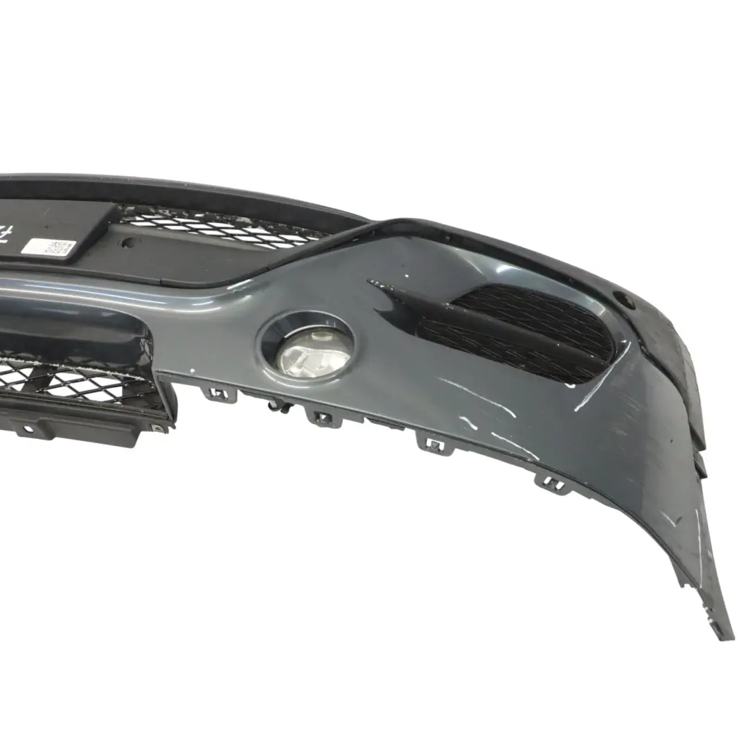 BMW X5 E70 LCI Front Bumper Trim Panel Covering PDC Platinum Grey Metallic - A68 - SKU 7222716-PG - Part number 7222716