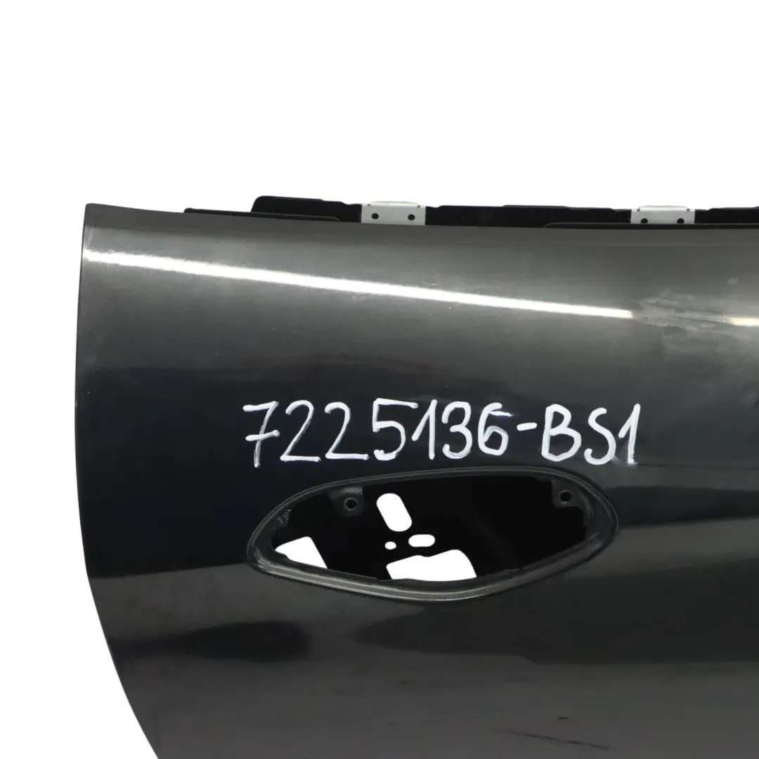 BMW Z4 E89 Drzwi Prawe Przednie Black Sapphire Czarny Metalik - 475 - SKU 7225136-BS1 - Numer Części 7225136