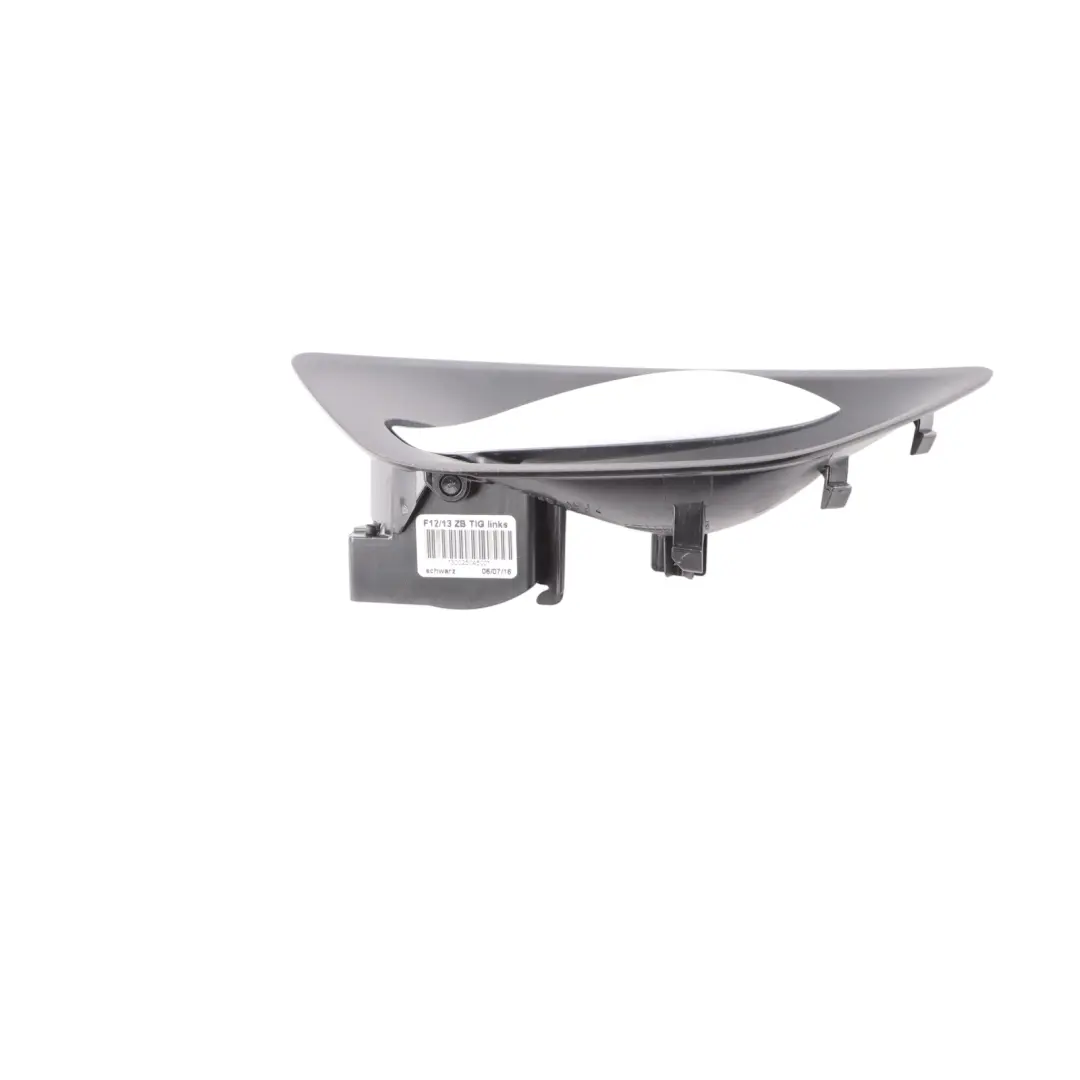 Interior Puerta Manija Agarre Delantero Izquierdo Negro para BMW F06 F12 F13 con número de pieza 7262001 BMW F06 F12 F13 Interior Puerta Manija Agarre Delantero Izquierdo Negro - SKU 7225441 - Número de pieza 7262001