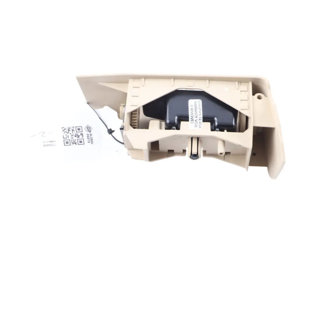 BMW F10 F11 Door Card Ashtray Rear Right O/S Side Trim Cover Beige - SKU 7226450 - Part number 7226450