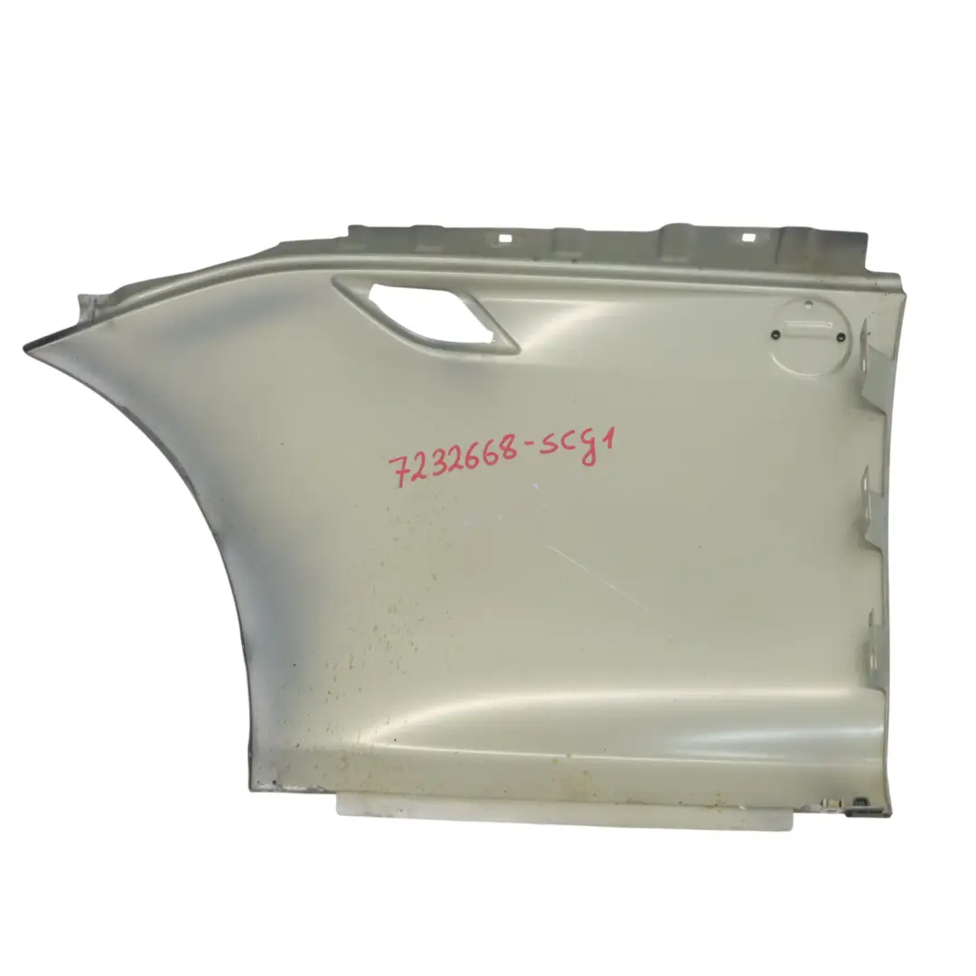 BMW Z4 E89 Pannello laterale anteriore destro Parafango Spacegrau Grey - A52 - SKU 7232668-SCG1 - Numero di parte 7232668