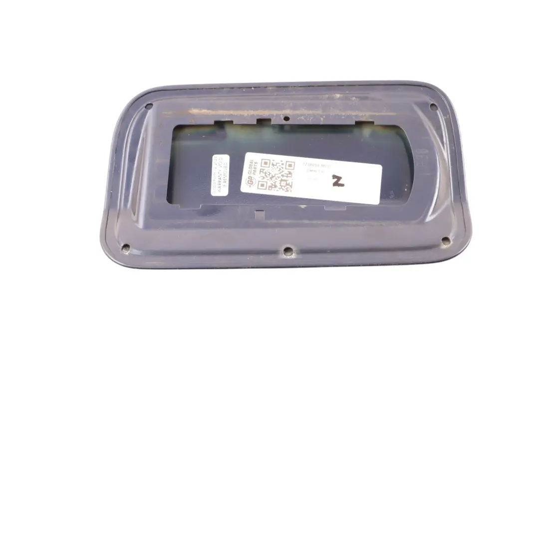 BMW F30 Fuel Tank Fill In Filler Flap Cover Trim Mediterranean Blue C10 - SKU 7238058-MED - Part number 7238058