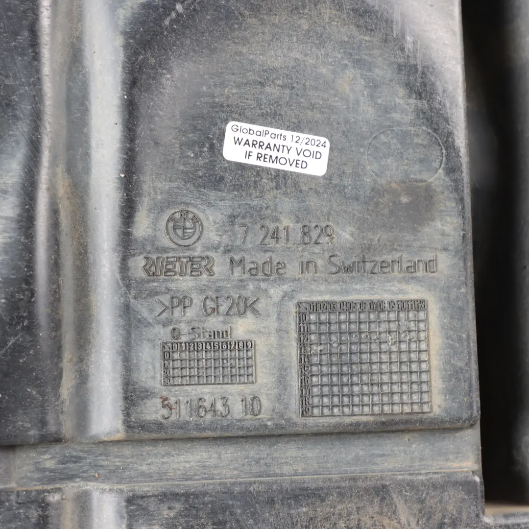  Debajo de la carrocería BMW F20 F30 Izquierda Guardia Escudo Panel - SKU 7241829-1 - Número de pieza 7241829