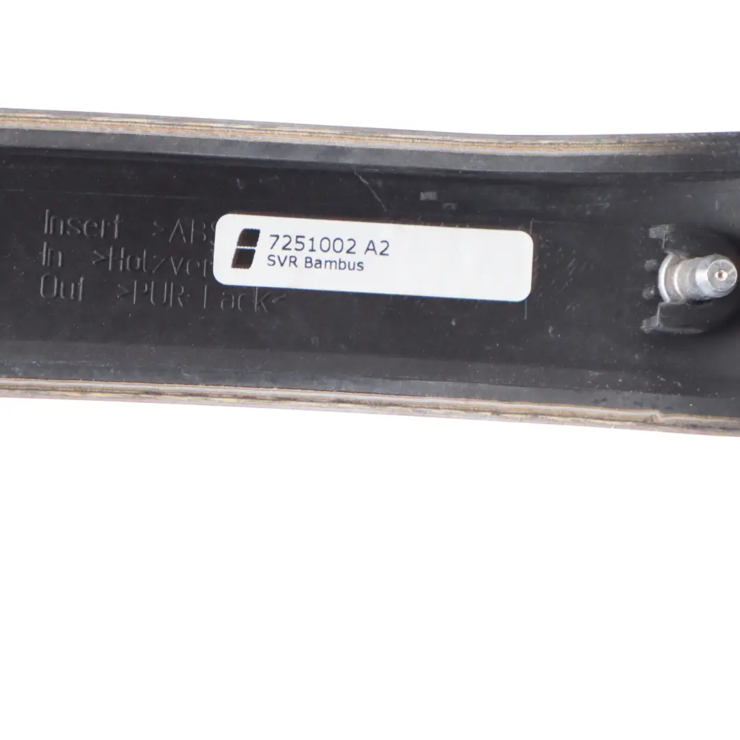 Bande Décorative Intérieure Bois Bambou Fine Line Droite pour BMW E92 à propos du numéro de pièce 7251002 BMW E92 Bande Décorative Intérieure Bois Bambou Fine Line Droite - SKU 7251002 - Numéro de pièce 7251002