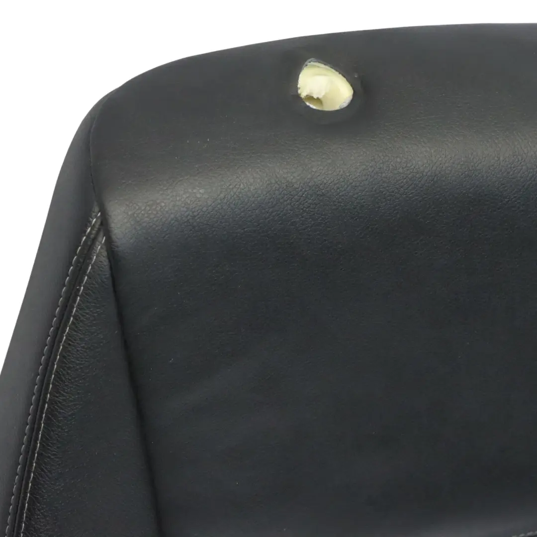 Respaldo Asiento Delantero Derecho Cuero Nevada Negro para BMW X3 F25 X4 F26 con número de pieza 7255656 BMW X3 F25 X4 F26 Respaldo Asiento Delantero Derecho Cuero Nevada Negro - SKU 7255656 - Número de pieza 7255656