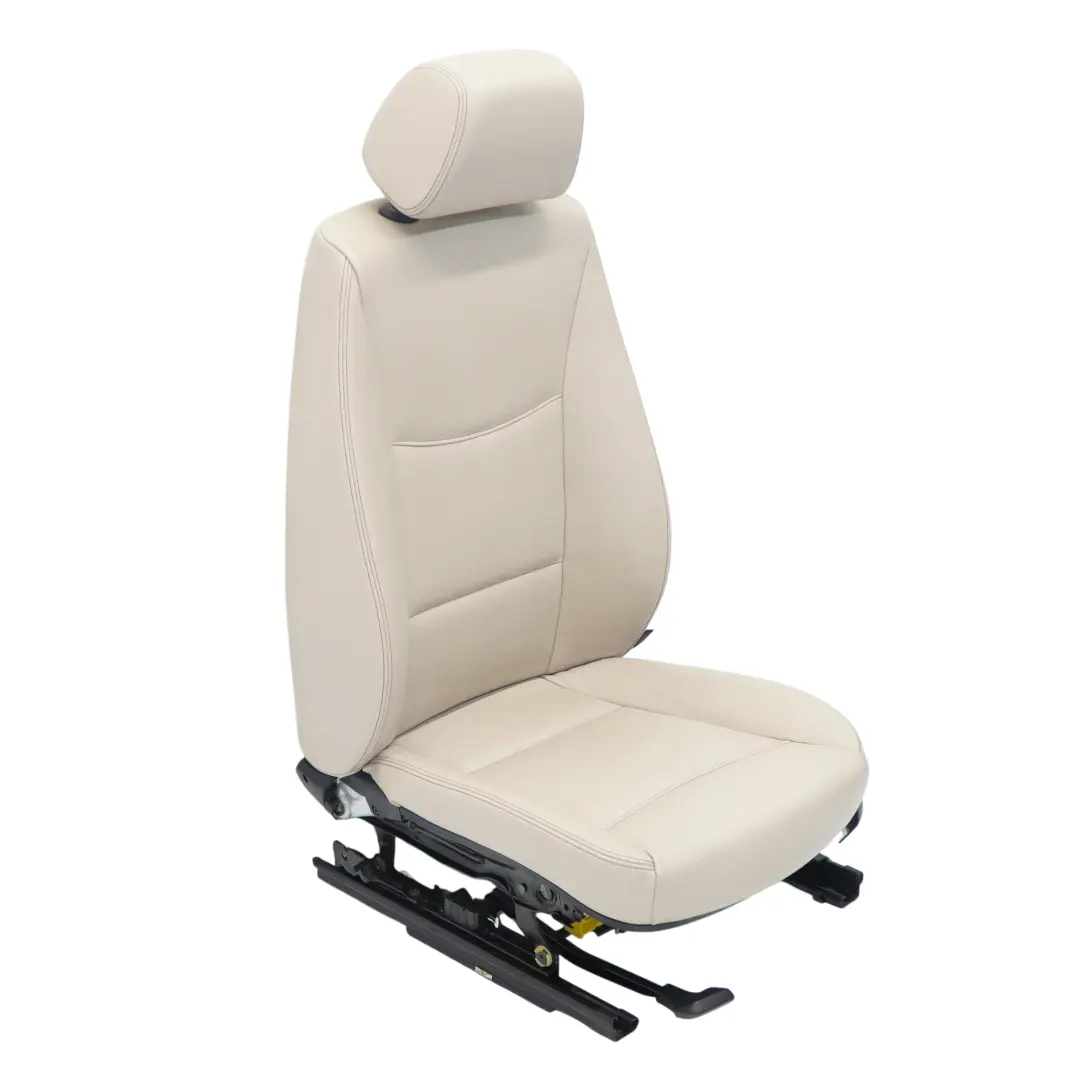 Siège Avant gauche chauffé Intérieur cuir Nevada Oyster pour BMW X3 F25 à propos du numéro de pièce 7255663 BMW X3 F25 Siège Avant gauche chauffé Intérieur cuir Nevada Oyster - SKU 7255663-2 - Numéro de pièce 7255663