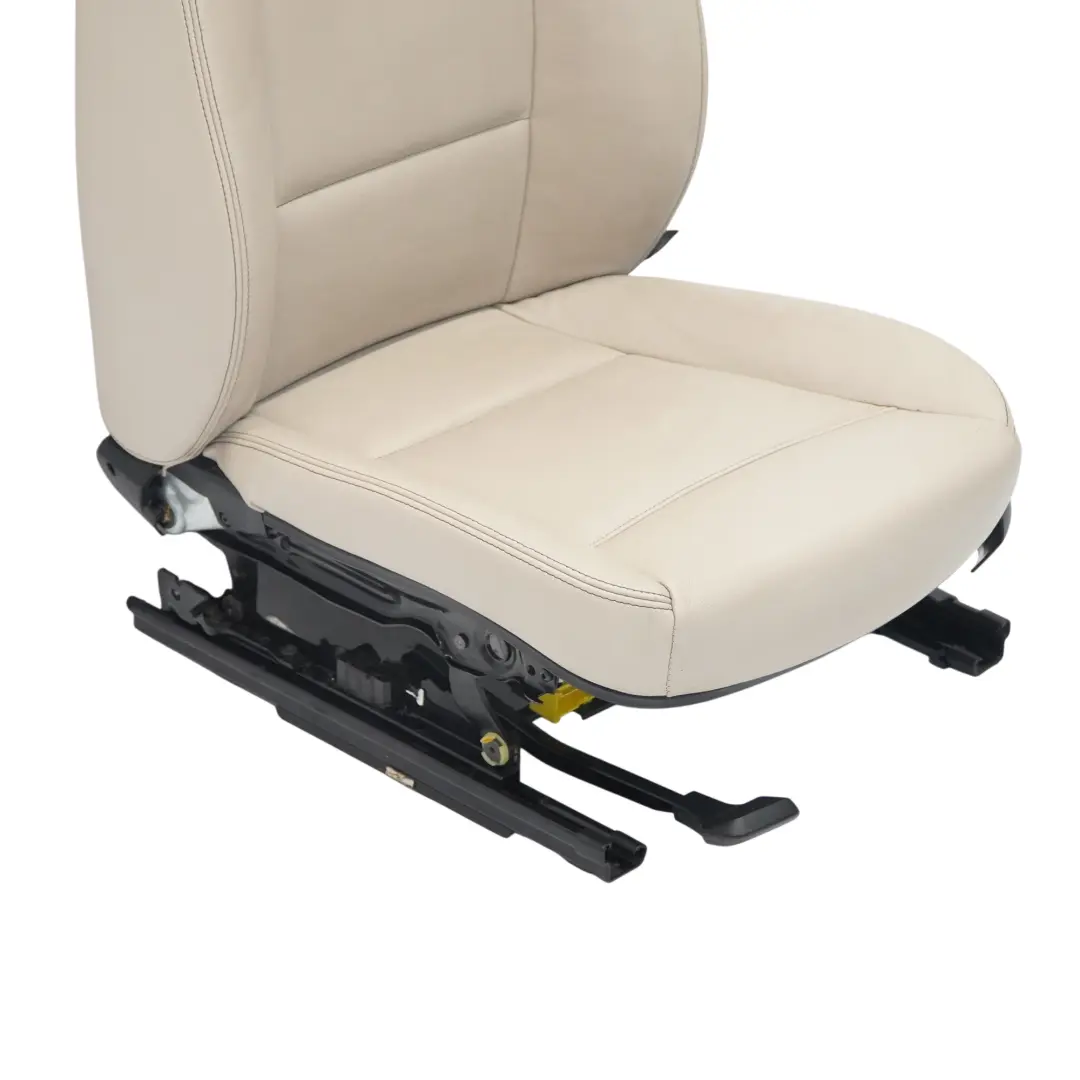 Front Left N/S Heated Interior Leather Nevada Oyster to BMW X3 F25 Seat with Part number 7255663 BMW X3 F25 Seat Front Left N/S Heated Interior Leather Nevada Oyster - SKU 7255663-2 - Part number 7255663