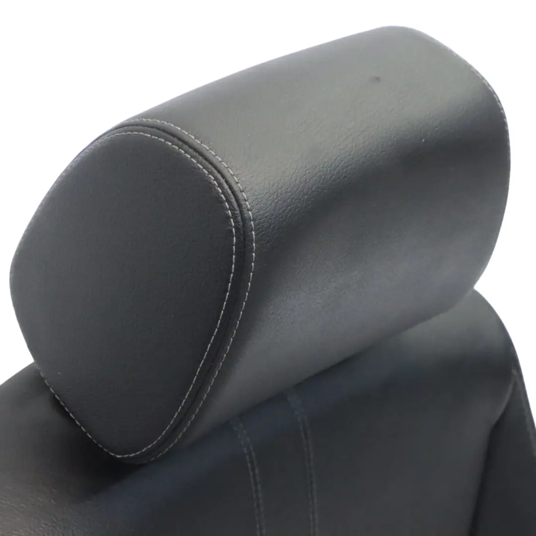  Front Sport Seat BMW X3 F25 X4 F26 Left N/S Heated Leather Nevada Black - SKU 7255677-4 - Part number 7255677