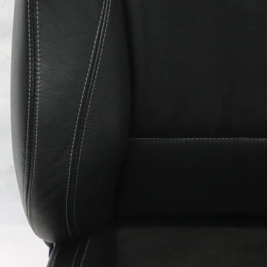  Front Sport Seat BMW X3 F25 X4 F26 Left N/S Heated Leather Nevada Black - SKU 7255677-4 - Part number 7255677