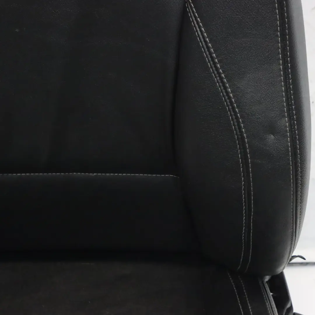  Front Sport Seat BMW X3 F25 X4 F26 Left N/S Heated Leather Nevada Black - SKU 7255677-4 - Part number 7255677