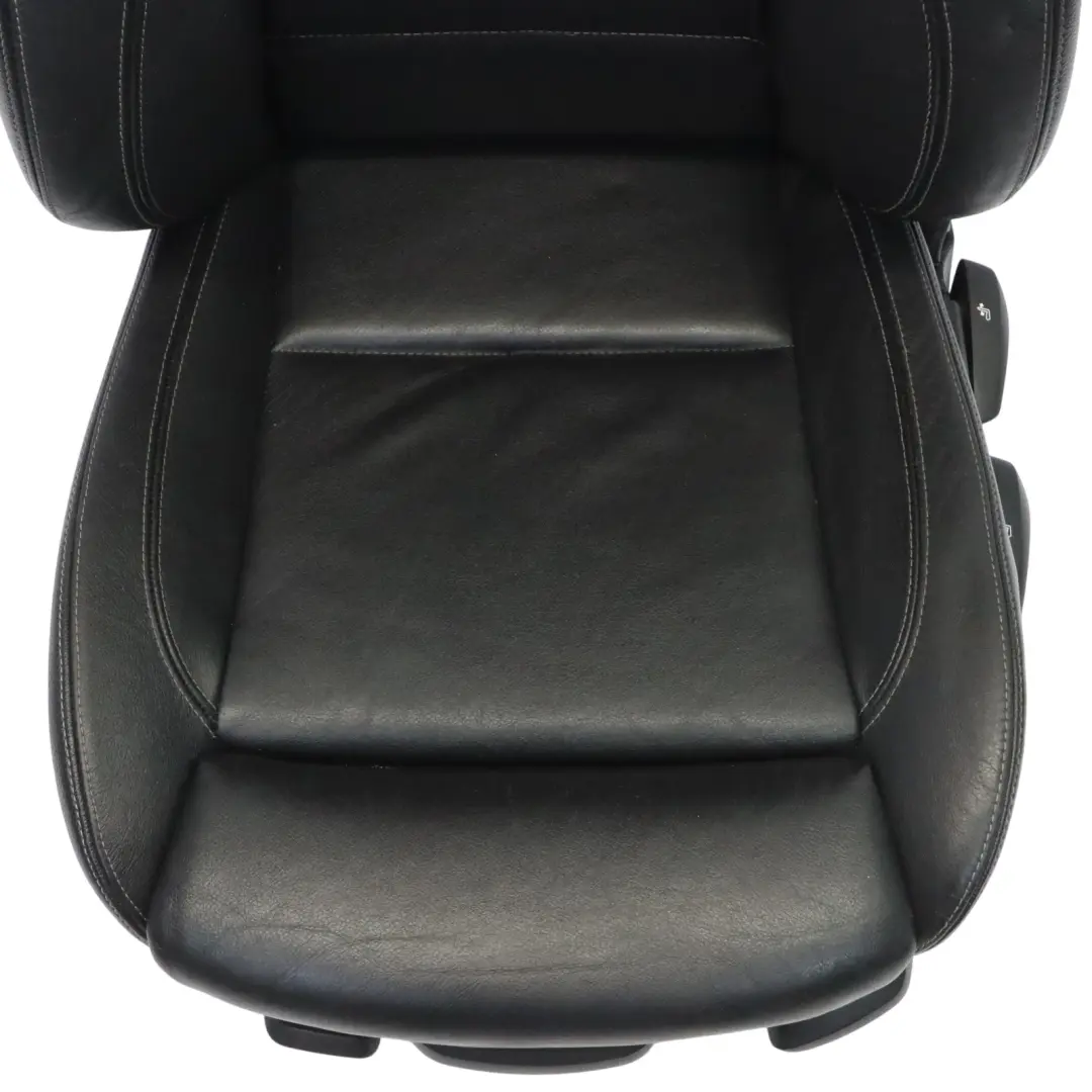  Front Sport Seat BMW X3 F25 X4 F26 Left N/S Heated Leather Nevada Black - SKU 7255677-4 - Part number 7255677