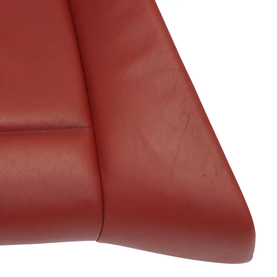 Banco trasero Asiento Cubierta Sofá Cabrio Tela Cuero Boston Coral Rojo para BMW E88 con número de pieza 7257058 BMW E88 Banco trasero Asiento Cubierta Sofá Cabrio Tela Cuero Boston Coral Rojo - SKU 7257058 - Número de pieza 7257058