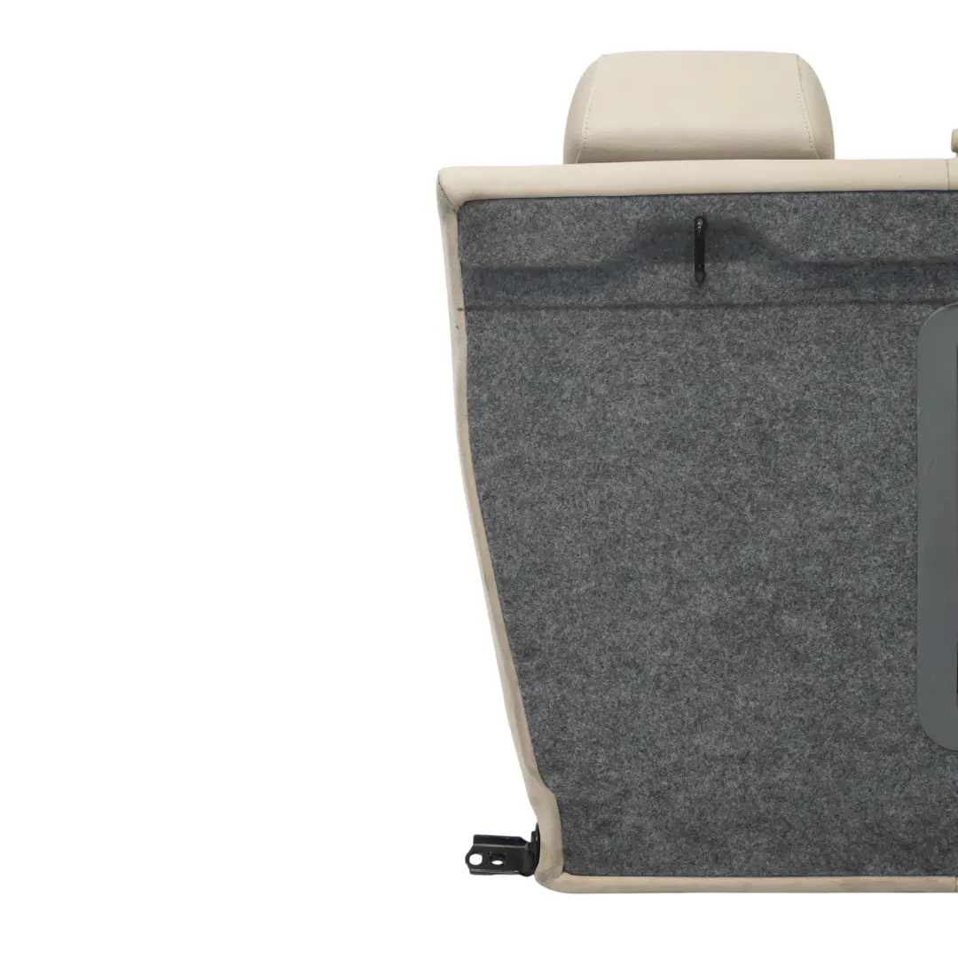 Left N/S Seat Cover Backrest Leather Oyster Ski Bag Insert BMW E90 LCI Rear - SKU 7257094 - Part number 7257094