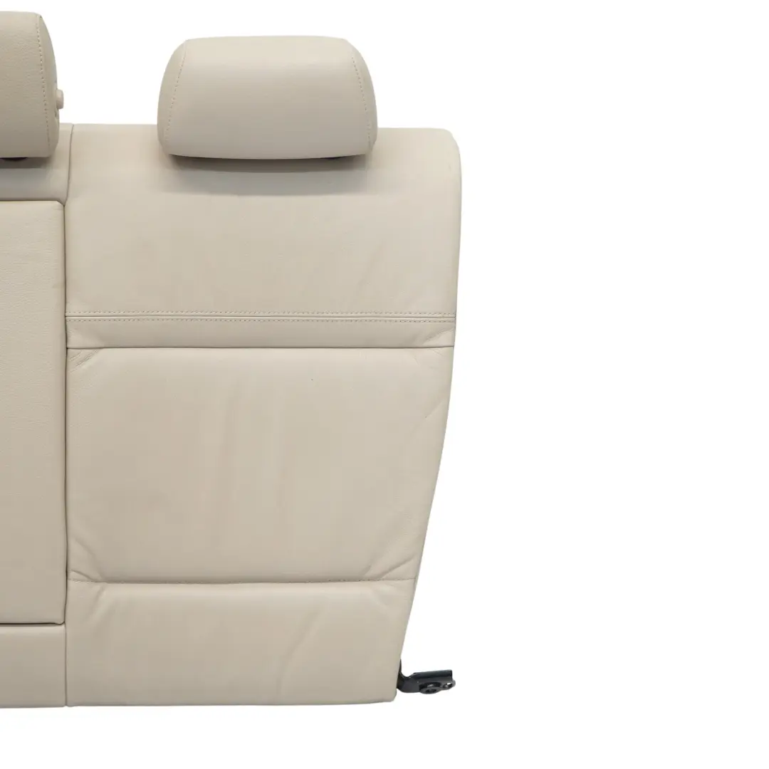 Left N/S Seat Cover Backrest Leather Oyster Ski Bag Insert BMW E90 LCI Rear - SKU 7257094 - Part number 7257094