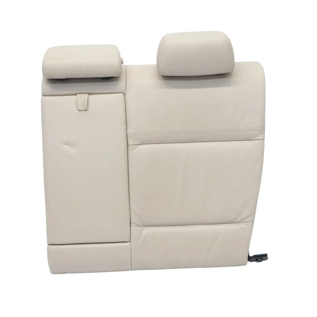 Left N/S Seat Cover Backrest Leather Oyster Ski Bag Insert BMW E90 LCI Rear - SKU 7257094 - Part number 7257094