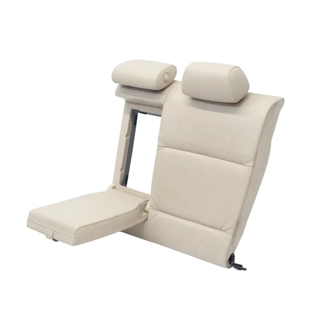 Left N/S Seat Cover Backrest Leather Oyster Ski Bag Insert BMW E90 LCI Rear - SKU 7257094 - Part number 7257094