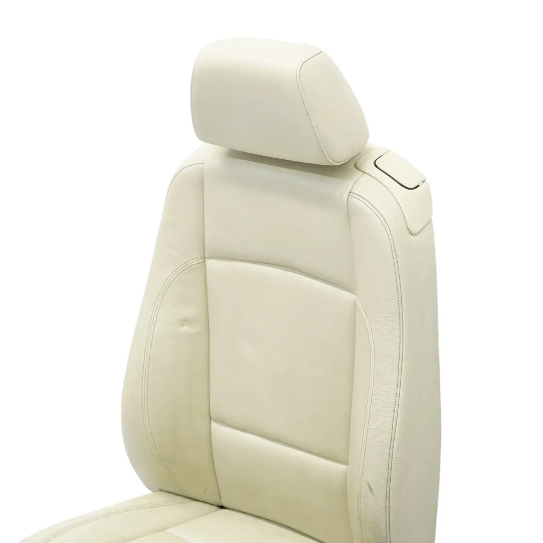 BMW E88 Convertible Siège avant gauche chauffant intérieur cuir Boston Lemon - SKU 7257363-1 - Numéro de pièce 7257363