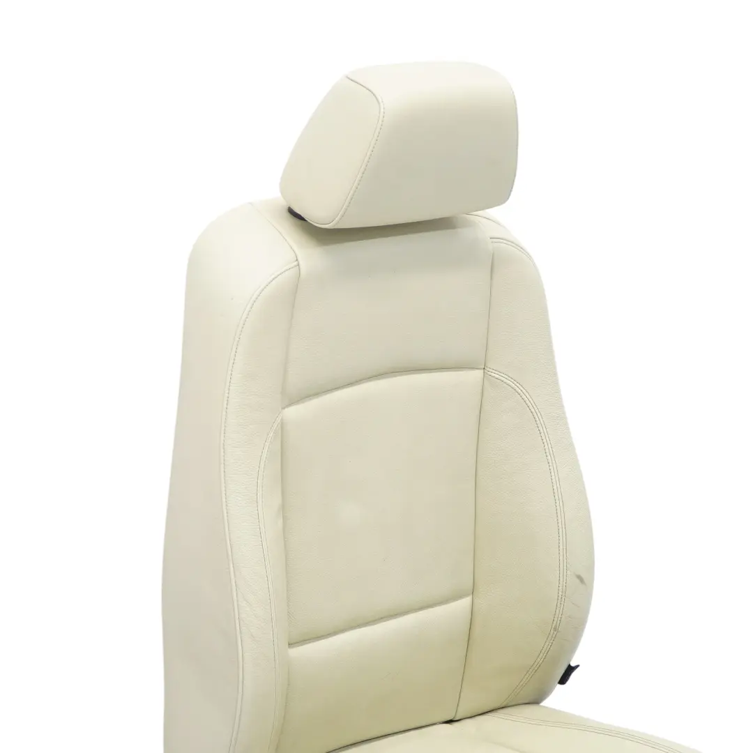 BMW E88 Convertible Siège avant gauche chauffant intérieur cuir Boston Lemon - SKU 7257363-1 - Numéro de pièce 7257363