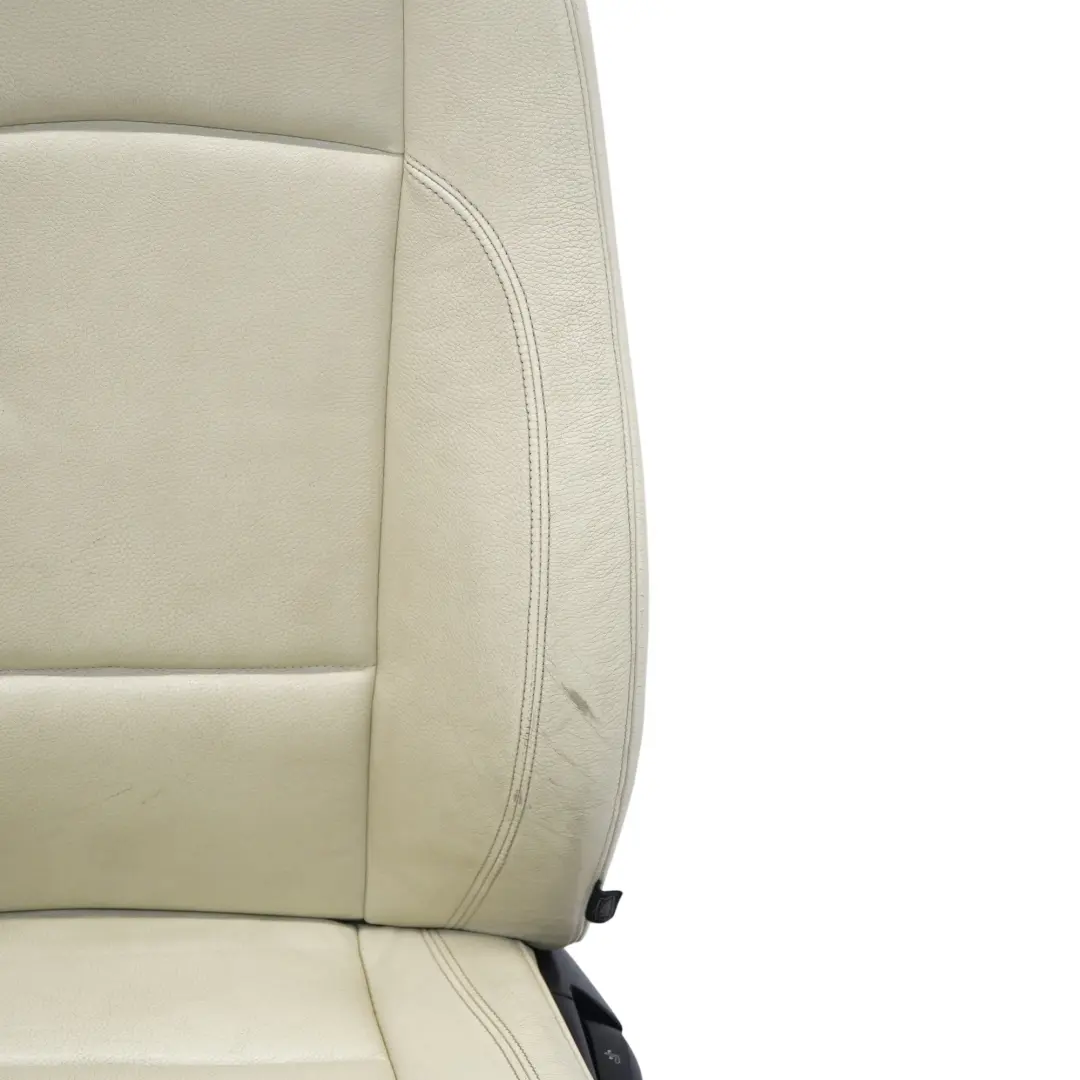 Front Left N/S Heated Interior Leather Boston Lemon to BMW E88 Convertible Seat with Part number 7257363 BMW E88 Convertible Seat Front Left N/S Heated Interior Leather Boston Lemon - SKU 7257363-1 - Part number 7257363