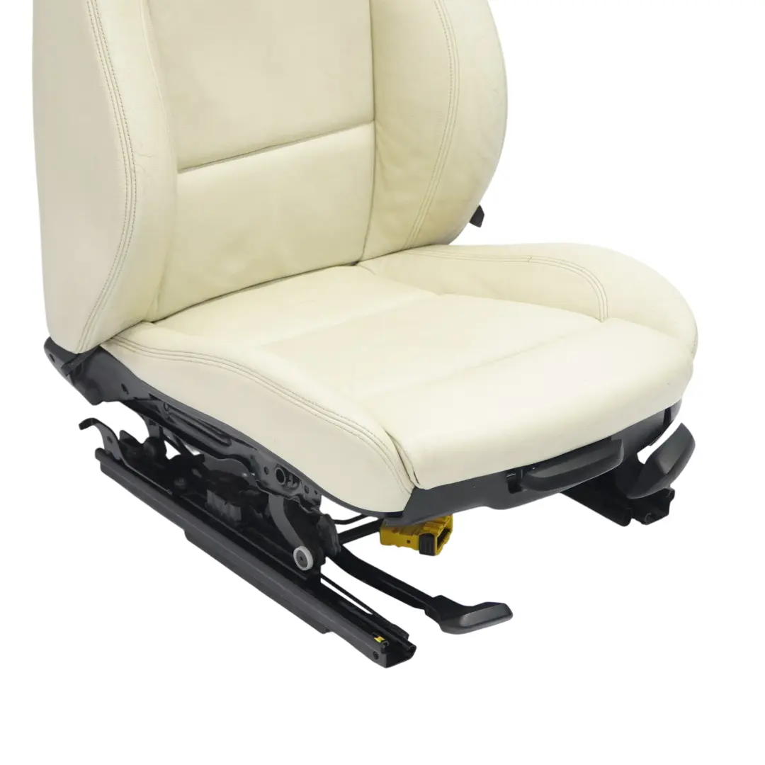 Front Left N/S Interior Leather Boston Lemon to BMW E88 Convertible Sport Seat with Part number 7257493 BMW E88 Convertible Sport Seat Front Left N/S Interior Leather Boston Lemon - SKU 7257493-1 - Part number 7257493