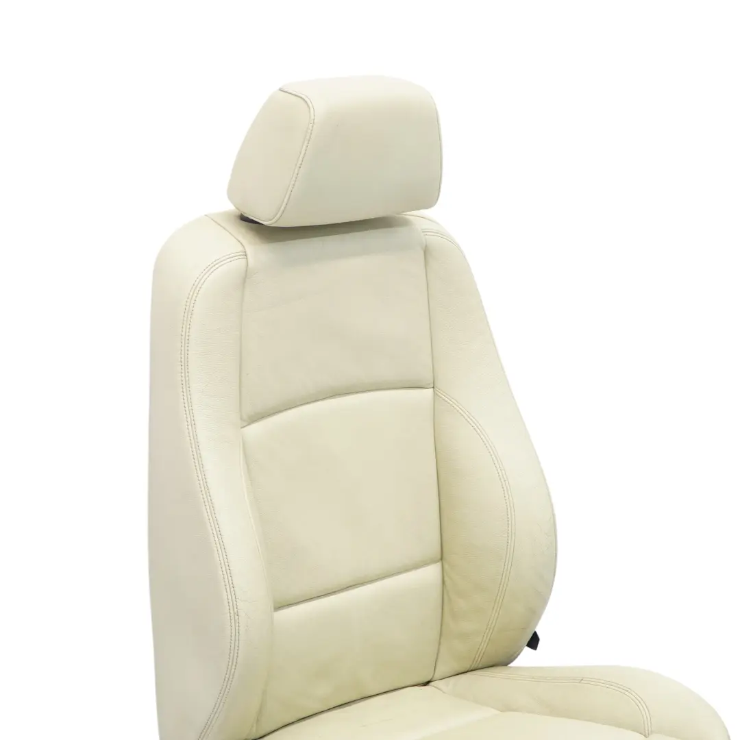 Sedile Sportivo Anteriore Sinistro Interno Pelle Boston Lemon per BMW E88 Cabrio con numero di parte 7257493 BMW E88 Cabrio Sedile Sportivo Anteriore Sinistro Interno Pelle Boston Lemon - SKU 7257493-1 - Numero di parte 7257493