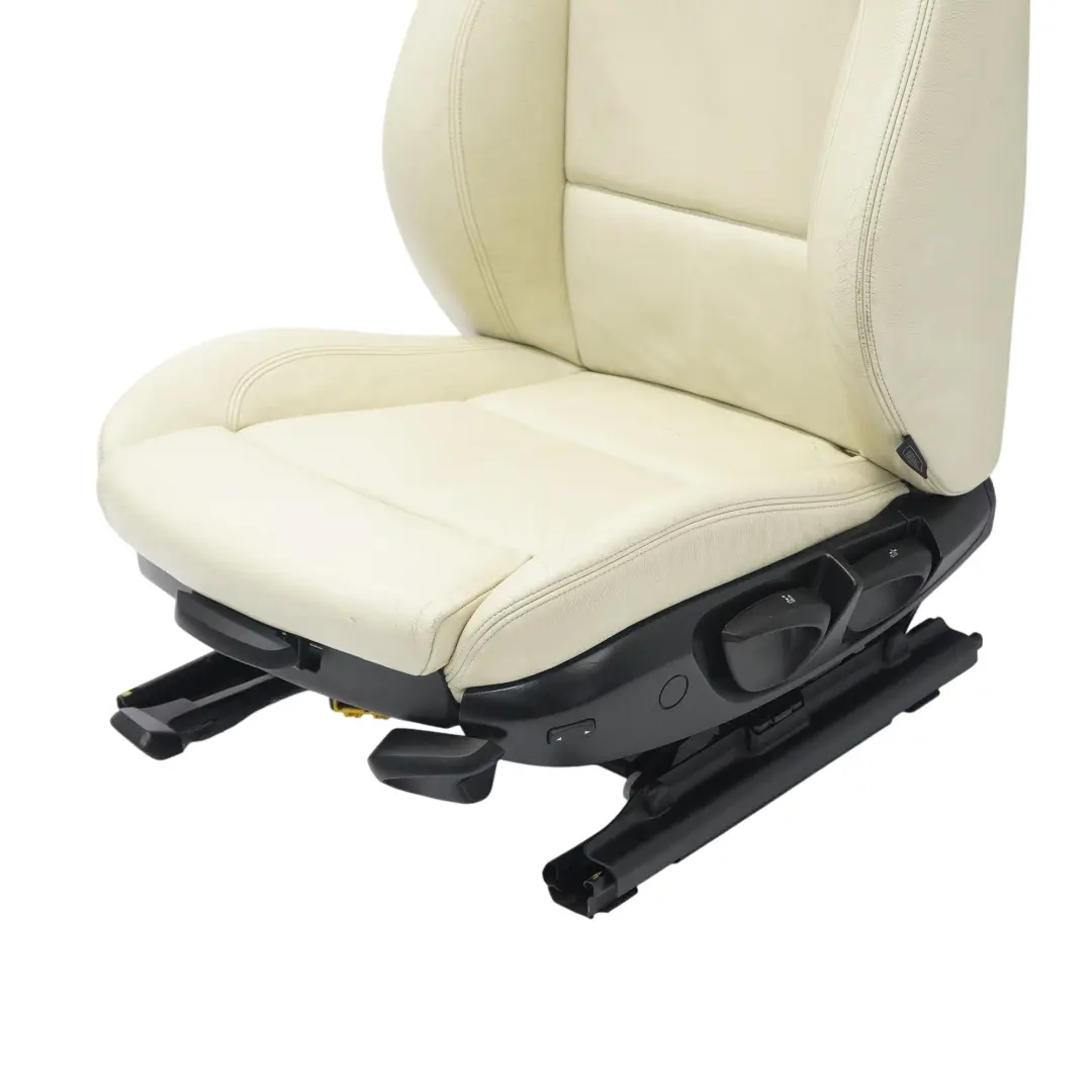 Sitz Vorne Links Interieur Leder Boston Lemon für BMW E88 Cabrio Sport mit Teilenummer 7257493 BMW E88 Cabrio Sport Sitz Vorne Links Interieur Leder Boston Lemon - SKU 7257493-1 - Teilenummer 7257493