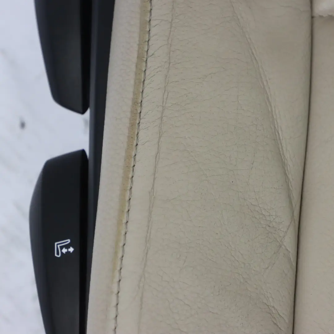  Asiento Delantero BMW E90 E91 LCI Derecho Interior Cuero Dakota Oyster - SKU 7257544-5 - Número de pieza 7257544