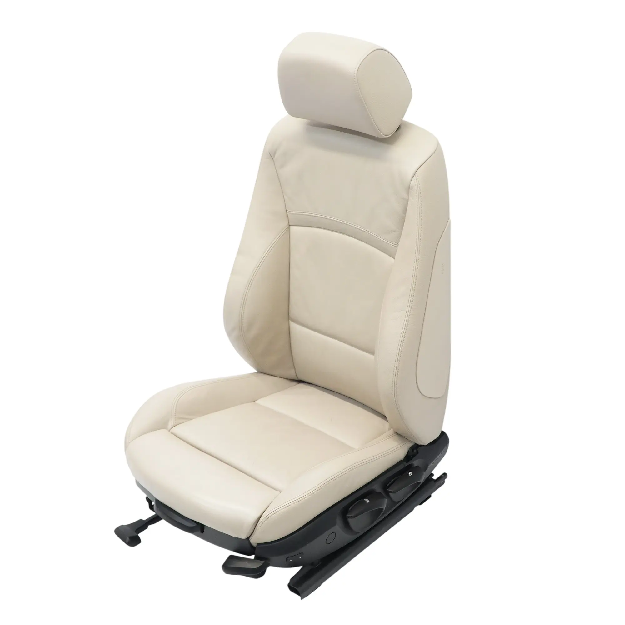 BMW E90 E91 LCI Asiento Delantero Izquierdo Calefaccionado Sport Cuero Oyster