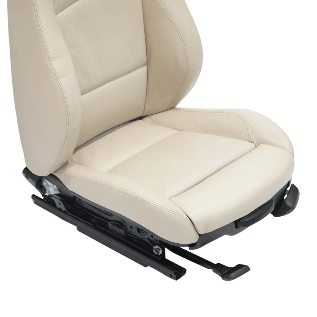 BMW E90 E91 LCI Asiento Delantero Izquierdo Calefaccionado Sport Cuero Oyster - SKU 7257599 - Número de pieza 7257599