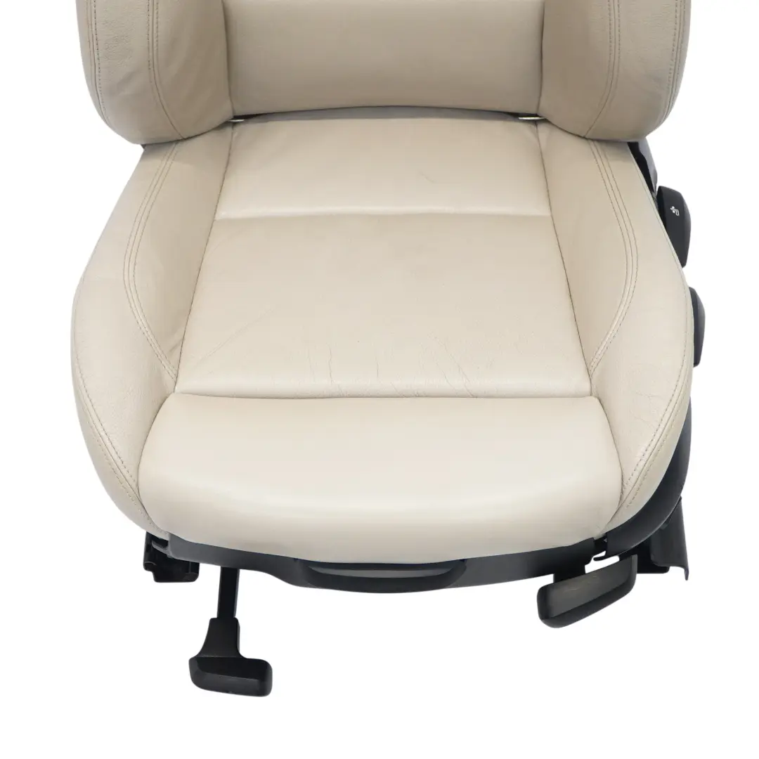 BMW E90 E91 LCI Sitz Vorne Links Interieur Beheizt Sport Leder Dakota Oyster - SKU 7257599 - Teilenummer 7257599