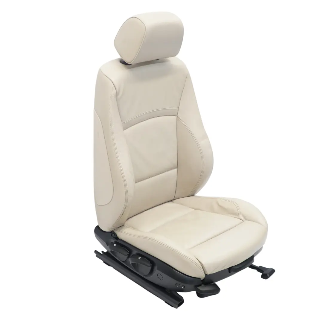 Sitz Vorne Rechts Innenraum Beheizt Sport Leder Dakota Oyster für BMW E90 E91 LCI mit Teilenummer 7257600 BMW E90 E91 LCI Sitz Vorne Rechts Innenraum Beheizt Sport Leder Dakota Oyster - SKU 7257600-1 - Teilenummer 7257600