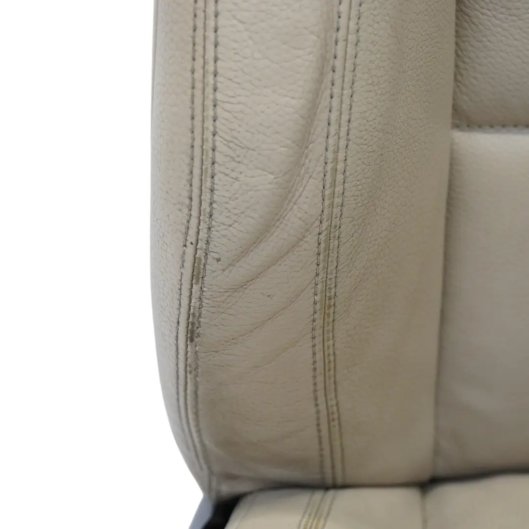 BMW E90 E91 LCI Asiento Delantero Derecho Calefaccionado Sport Cuero Oyster - SKU 7257600-1 - Número de pieza 7257600