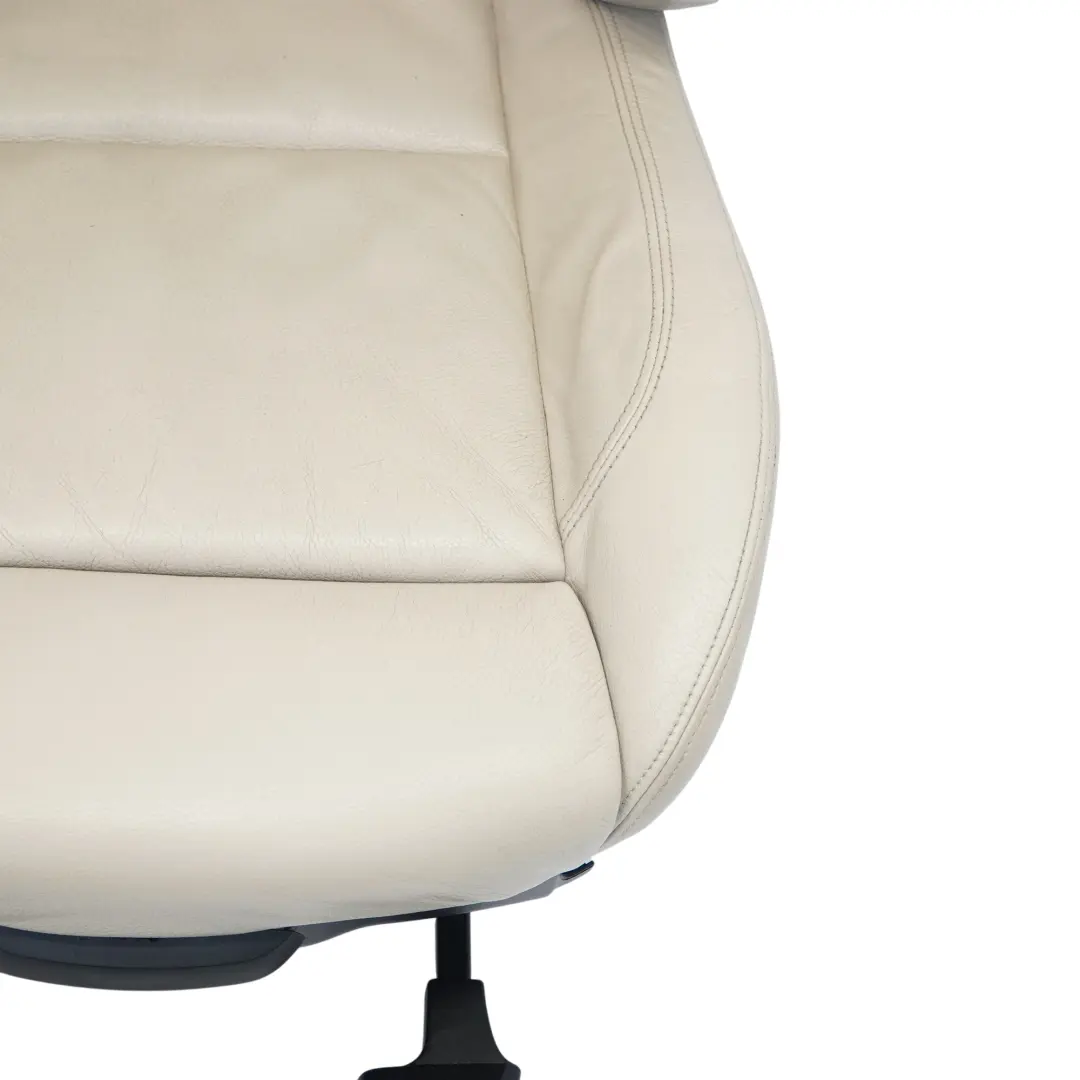 Siège avant droit intérieur chauffé cuir sport Dakota Oyster pour BMW E90 E91 LCI à propos du numéro de pièce 7257600 BMW E90 E91 LCI Siège avant droit intérieur chauffé cuir sport Dakota Oyster - SKU 7257600-1 - Numéro de pièce 7257600