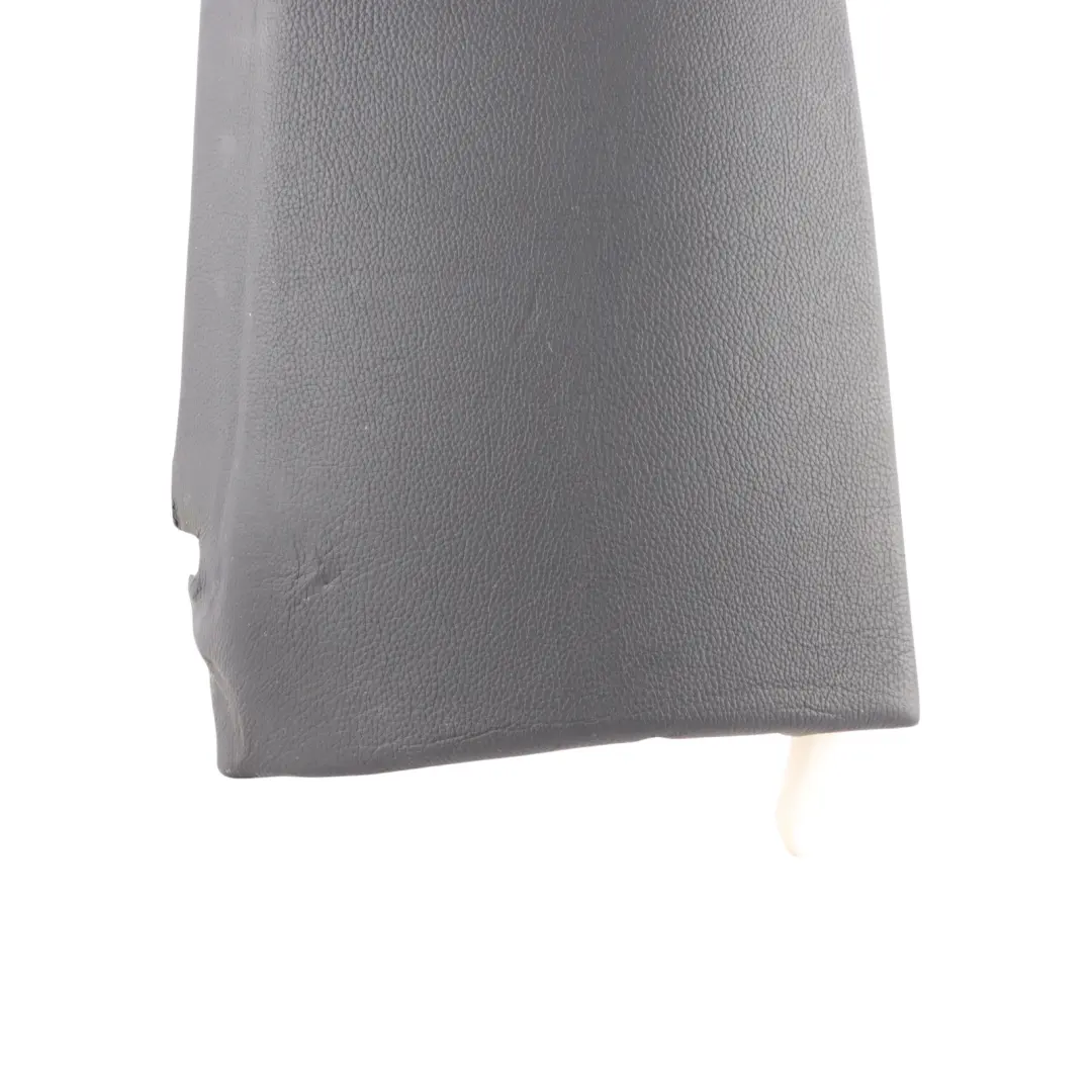 BMW F10 Rear Seat Cover Side Finisher Bench Left N/S Leather Dakota Black - SKU 7261215 - Part number 7261215