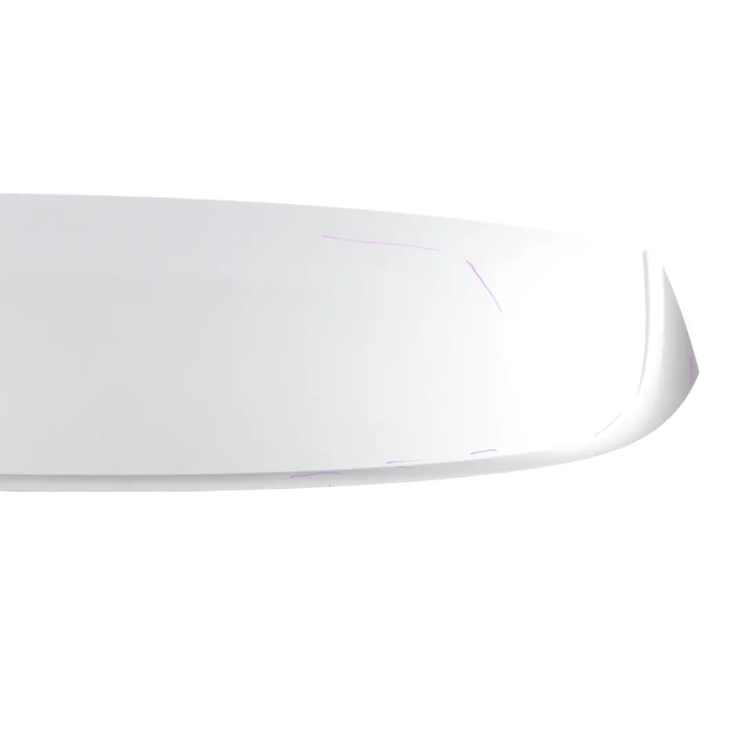 BMW F31 Boot Trunk Lid Tailgate Rear Spoiler Trim Glacier Silver A83 - SKU 7263168-GSB - Part number 7263168