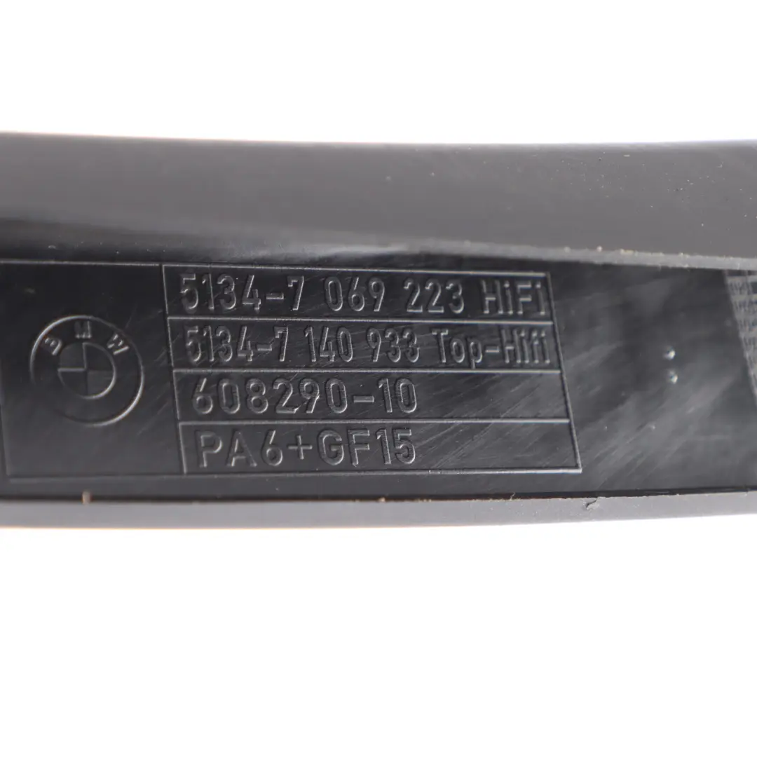 Window Frame Door Front Left N/S HiFi Tweeter 7069223 to BMW E90 E91 Cover with Part number 7171201 BMW E90 E91 Cover Window Frame Door Front Left N/S HiFi Tweeter 7069223 - SKU 7171201-1 - Part number 7171201