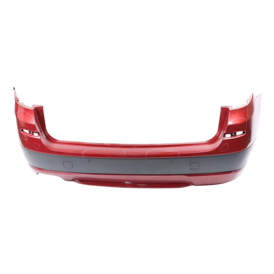 BMW X3 F25 Rear Bumper Trim Panel Cover PDC X Line Vermillionrot Red - A82 - SKU 7278474-VER - Part number 7278474
